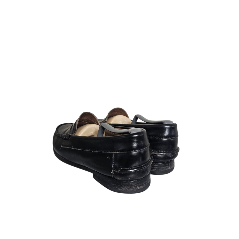 Wall Streeter Vintage Deadstock Black Leather Penny Loafers Mens 10.5 D - Picture 8 of 10